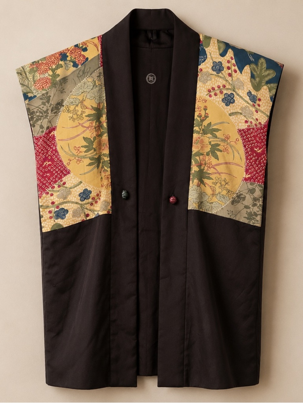 Vintage Hand Made Japanese Kimono /Haori Style Silk Jacket